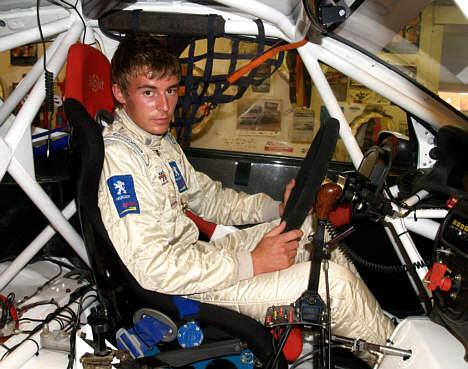 Nordjyden er godt tilfreds med sine nye udfordringer som chauffør i Peugeot 206 WRC.